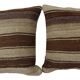 Set of 2 vintage kilim cushion covers 46x46 cm