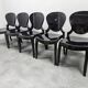 Set of Five design Chairs Queen, Pedrali, Claudio Dondoli and Marco Pocci, 2000s