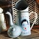 Pierrot enamelled coffee maker