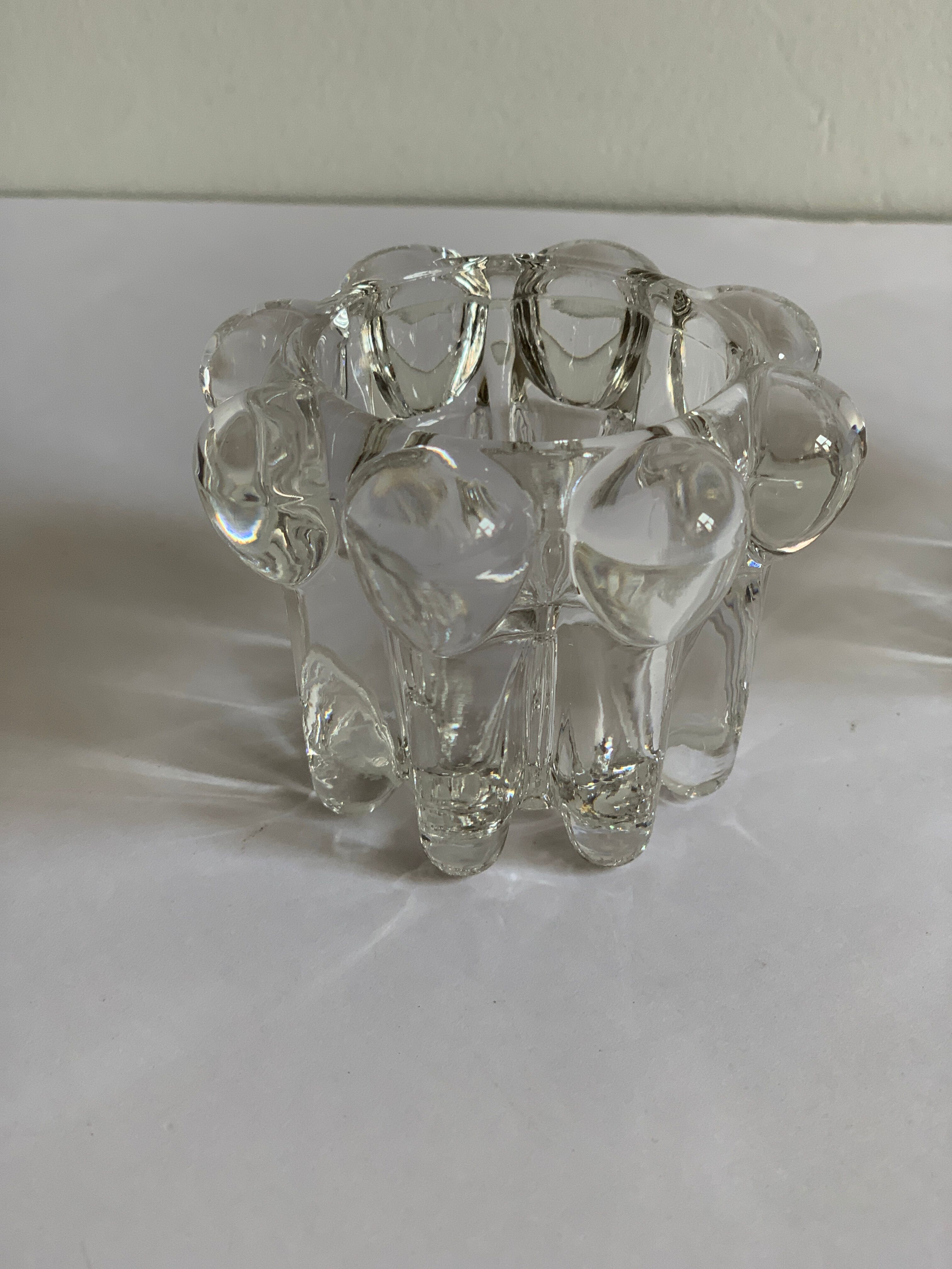 Pair of vintage candle holders