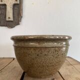 Salad bowl, 6 ramekins signed F. Baudat