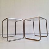 Paire de tables d'point Bauhaus B9 par Marcel Breuer pour Tecta