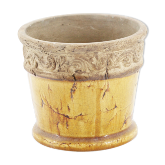 Ancien cache pot en céramique