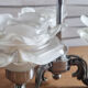 Suspension chrome chandelier and Murano glass paste, 20s / 30s.