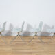 Catifa 53 Chairs Desk by Lievore Altherr Molina for Arper, 2000s, Set of 4