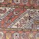 Vintage sinkiang carpet for handmade corridor 90x358 cm