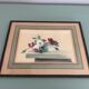 Arthur Chaplin watercolour painting still life bouquet of flowers