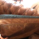 Vintage leather sofa