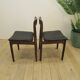 Set of 6 chairs by Nørgaard Møbelfabrik, rosewood and leather, Denmark 1960.