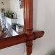 large mirror, bamboo, vintage