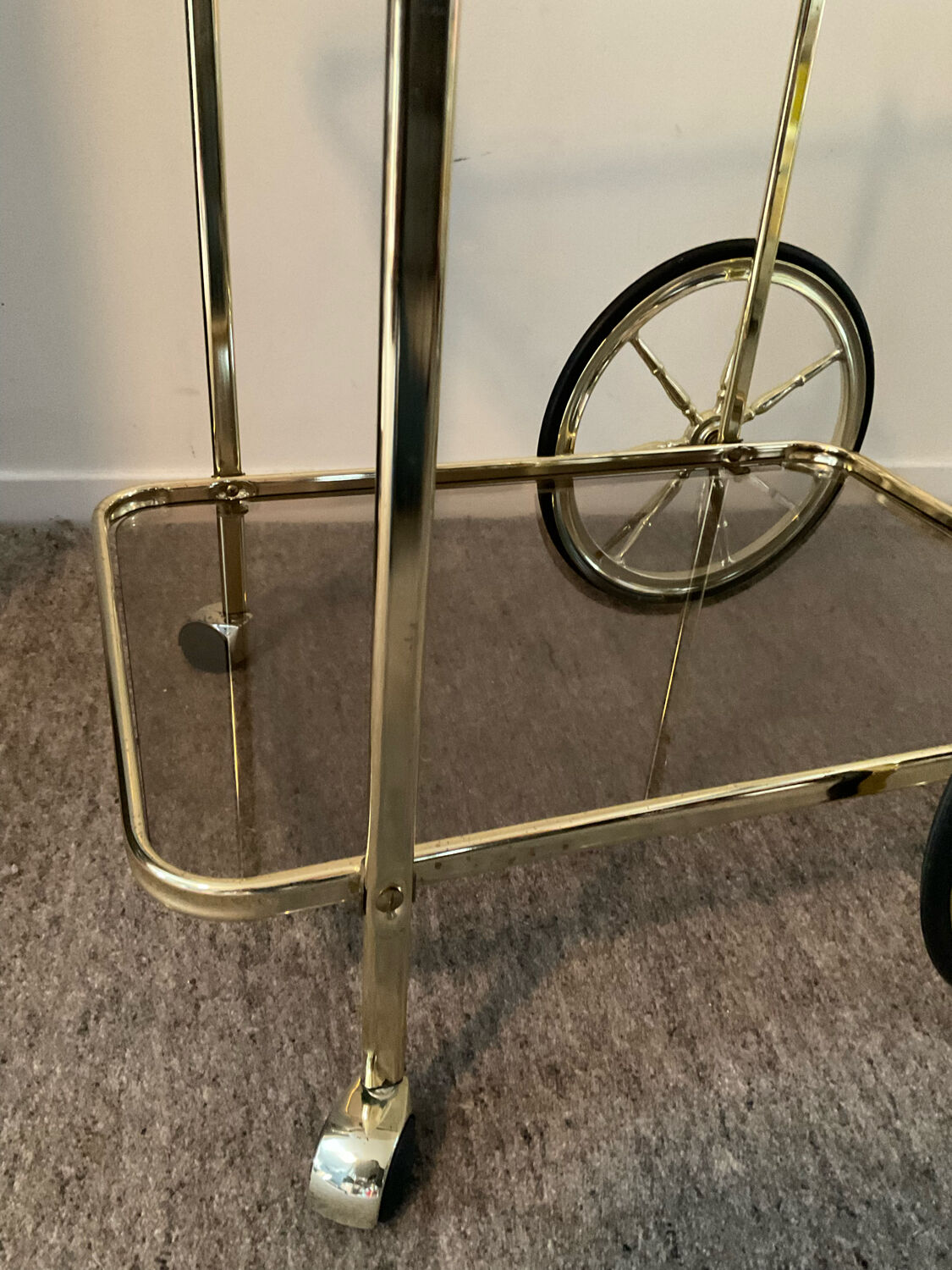 Vintage golden service from the 70s