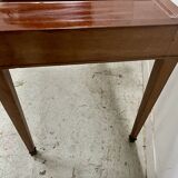 Louis XVI period "Tric Trac" gaming table in 18th century mahogany.