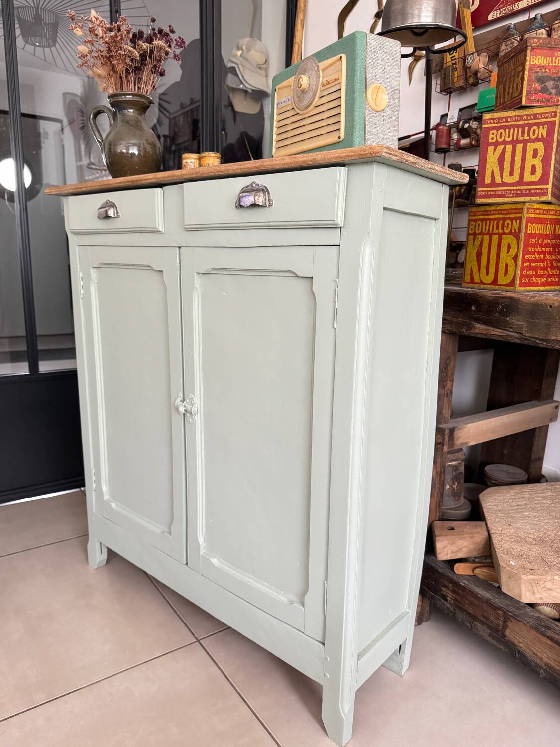 Vintage Parisian sideboard