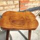 Tabouret rustique en bois massif