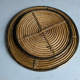 Rattan trivets attributed to Gabriella Crespi.