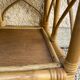 Vintage rattan shelf