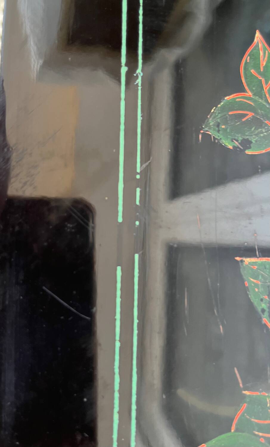 Chinese lacquer sideboard