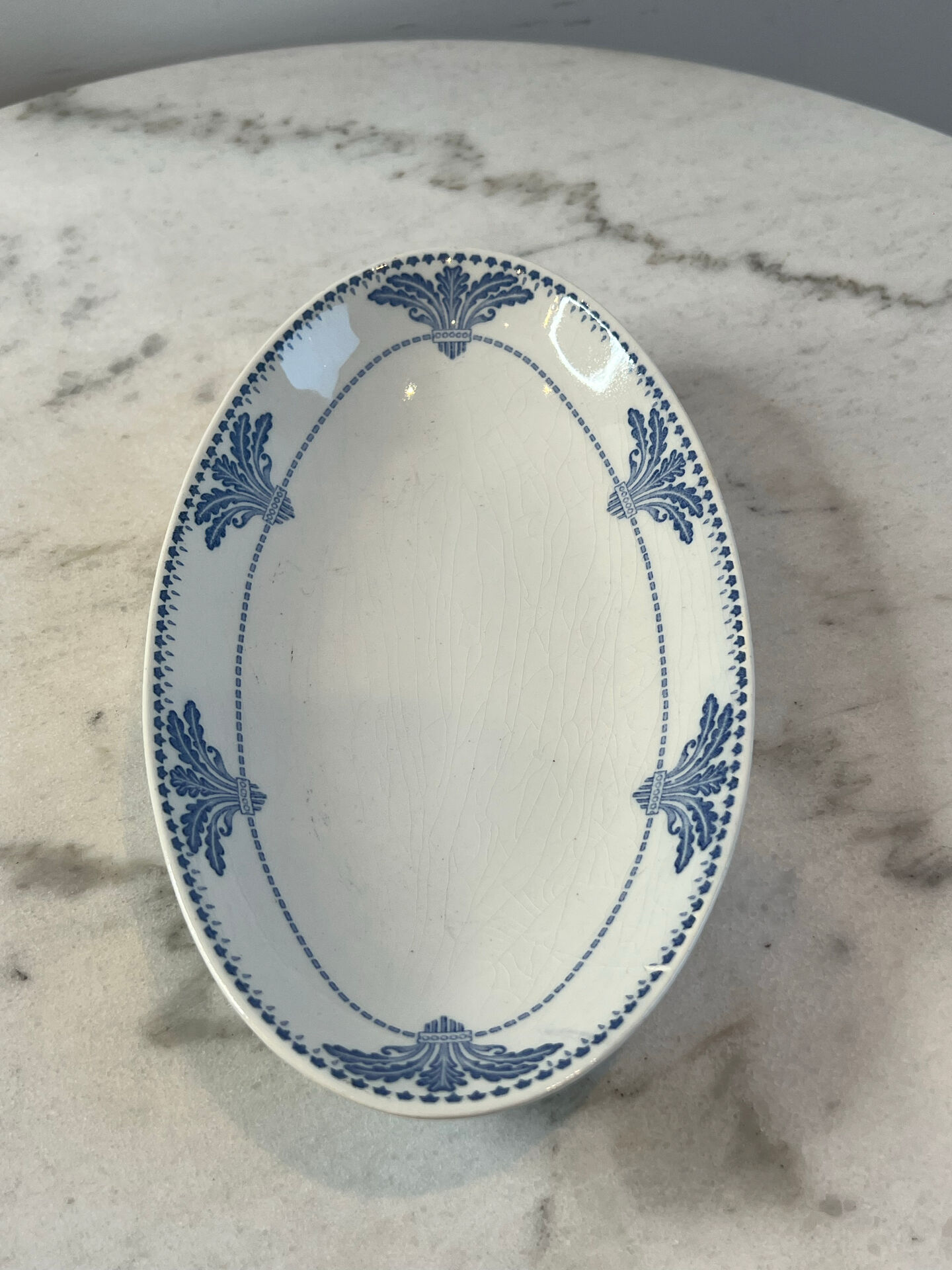 Ravier Creil et Montereau service Windsor 24cm
