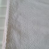 Parure de drap pour bébé broderie anglaise