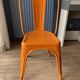 3 chairs and 1 Tolix armchair