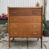 Vintage dresser compass feet