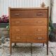 Vintage dresser compass feet