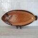 Sarreguemines / Large fish-shaped serving platter in Barbo ceramic