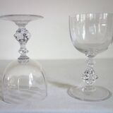 10 verres à eau en cristal de Sèvres, modèle Choiseul