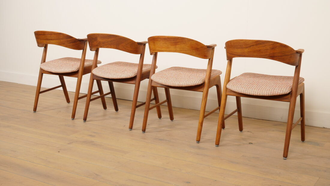 4 x dining chairs | Korup Stolefabrik | KS 21 | Re-upholstered