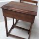 Bureau d'écolier à chaise coulissante
