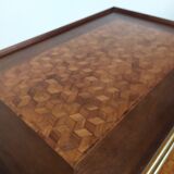 Marquetry tea table