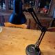Vintage black metal desk lamp