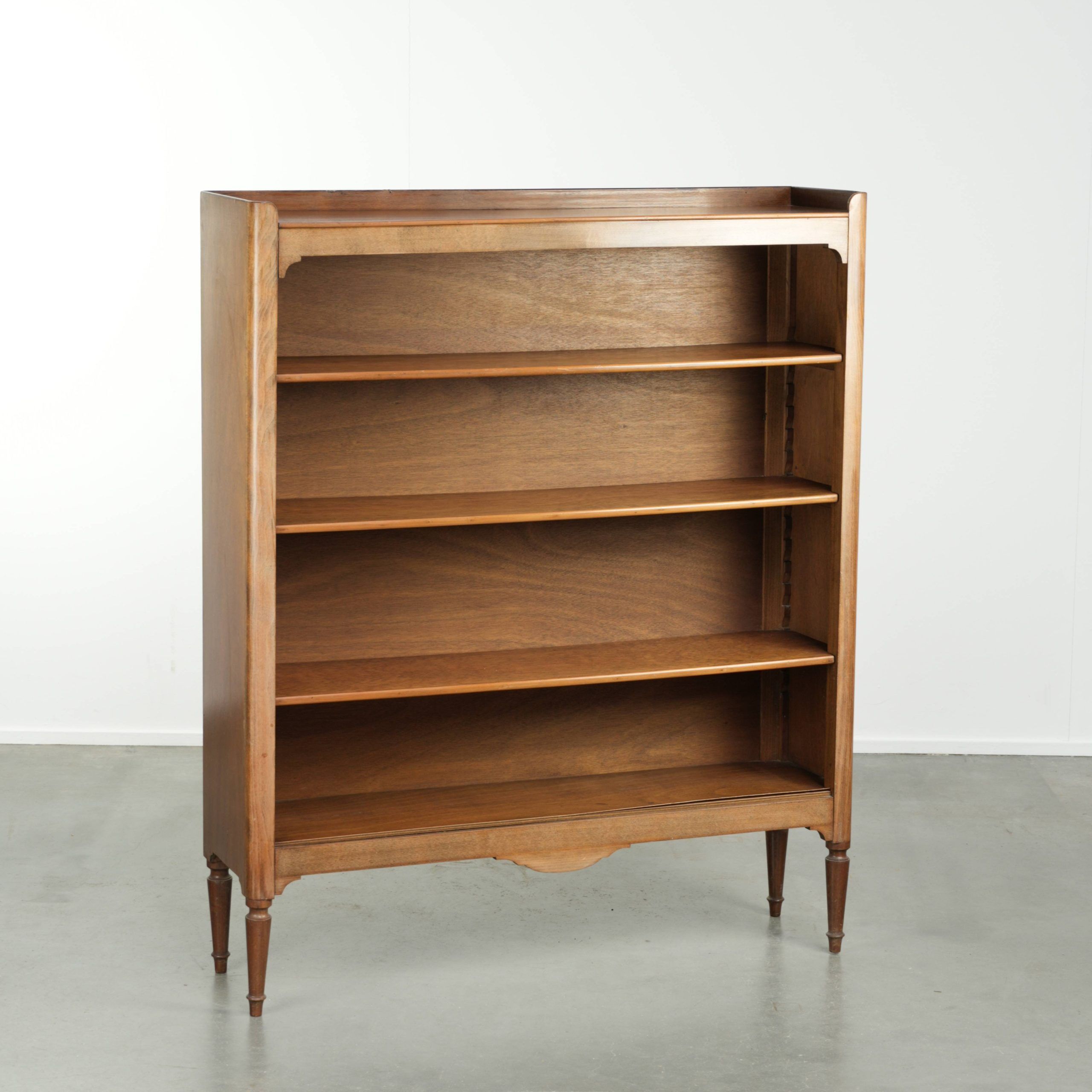 Subtle antique English bookcase/shelving unit from the late 19th century
