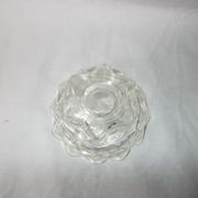 Bougeoir forme en “étoile” en verre cristal