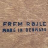 Set of 4 Scandinavian dining chairs by Hans Olsen for Frem Røjle.