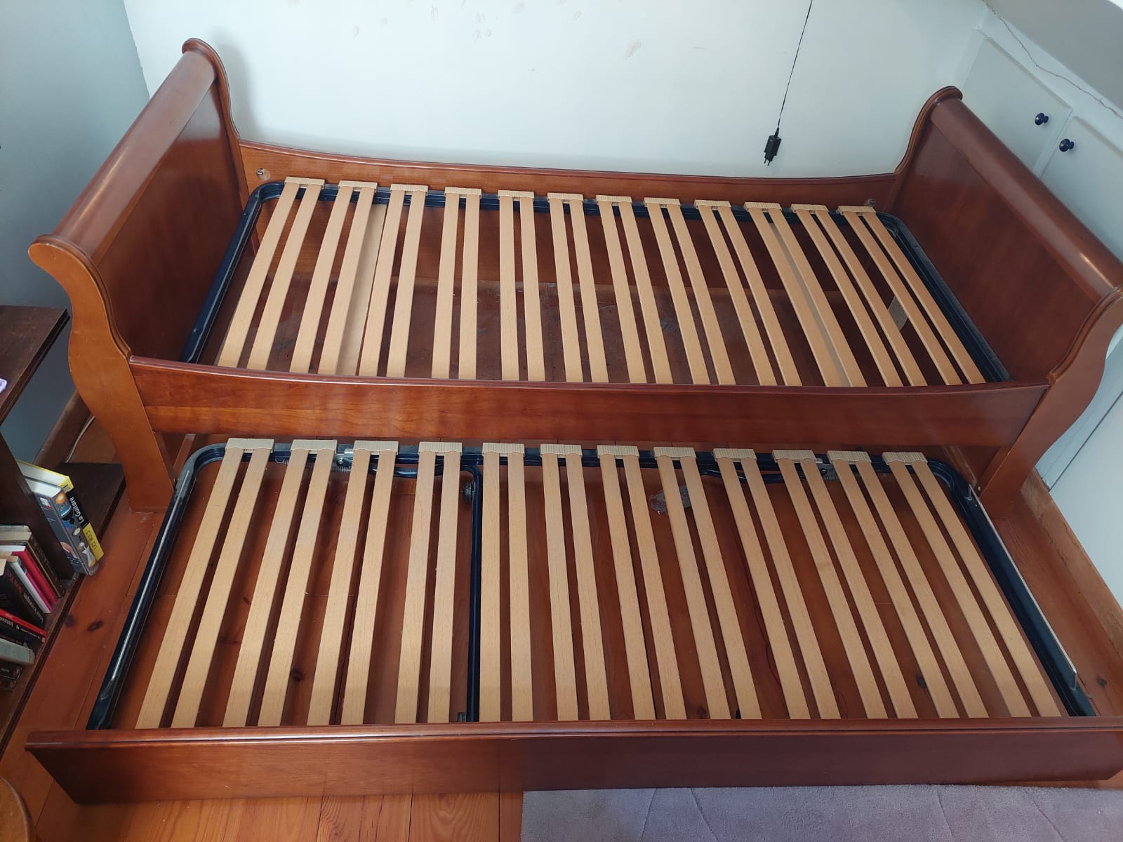 Napoleon III bench style pull-out bed (1 place)