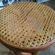 Pair of curved wooden stools