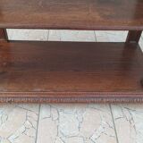 Renaissance style oak console