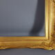 Former Original gold leaf gilding key frame, Style Louis XV 76x61 leafing 61x46.4 cm SB116