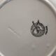 3 plates on board scalloped Moulin des loups