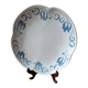 Plat rond Tircis de U&C Sarreguemines.  Début 20ème