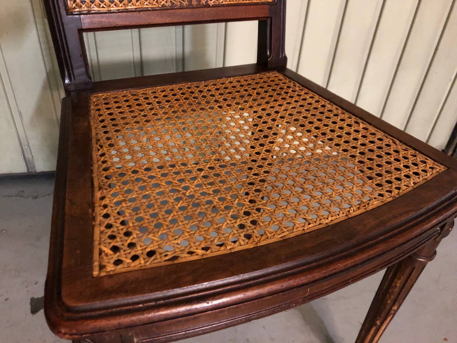 2 canage chairs