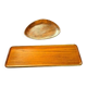 pair of teak trays - Sweden 1950s/60s