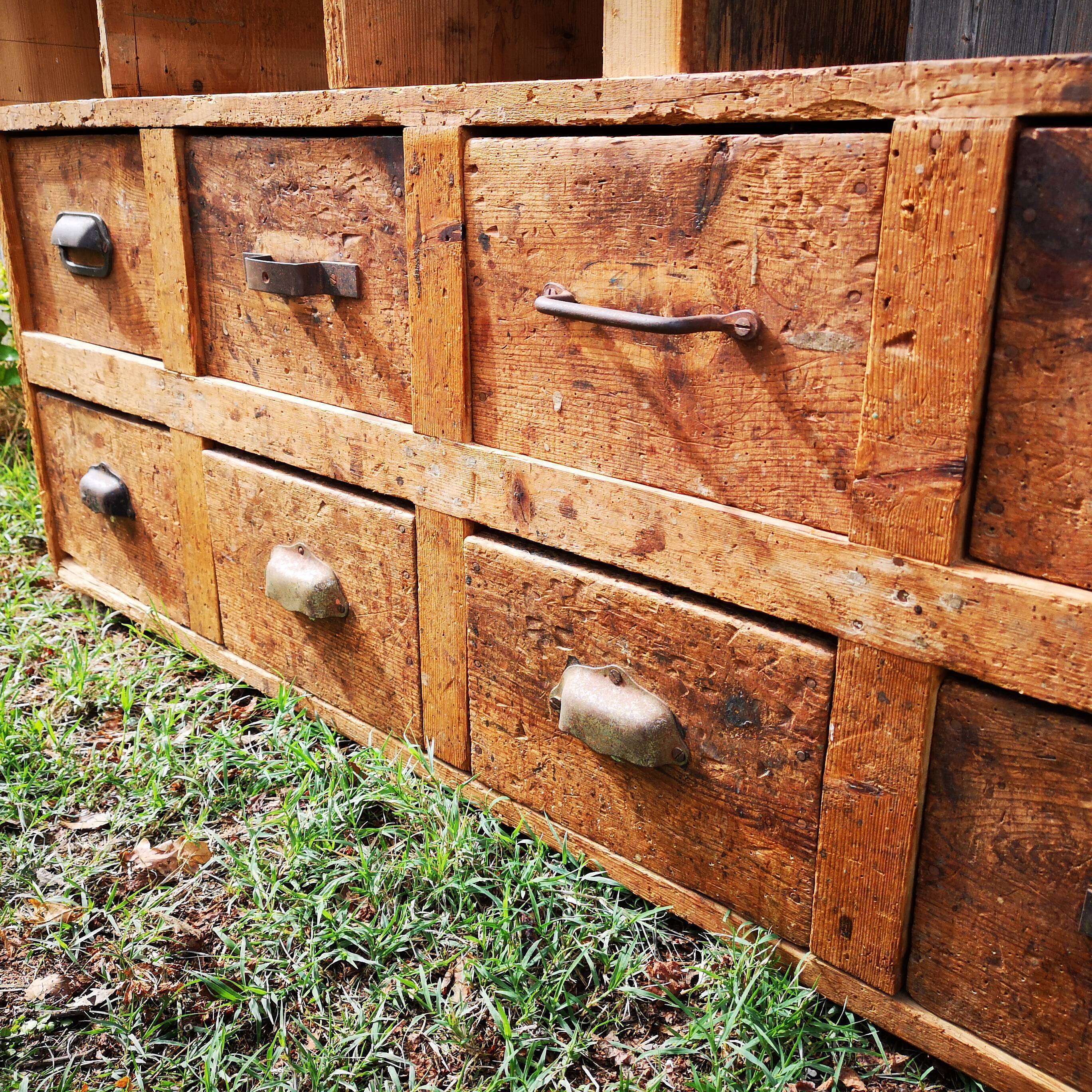 Former workshop locker