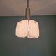 Frosted glass suspension, Kalmar Francken, 1970