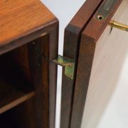Meuble TV danois en bois du milieu du 20e siècle
