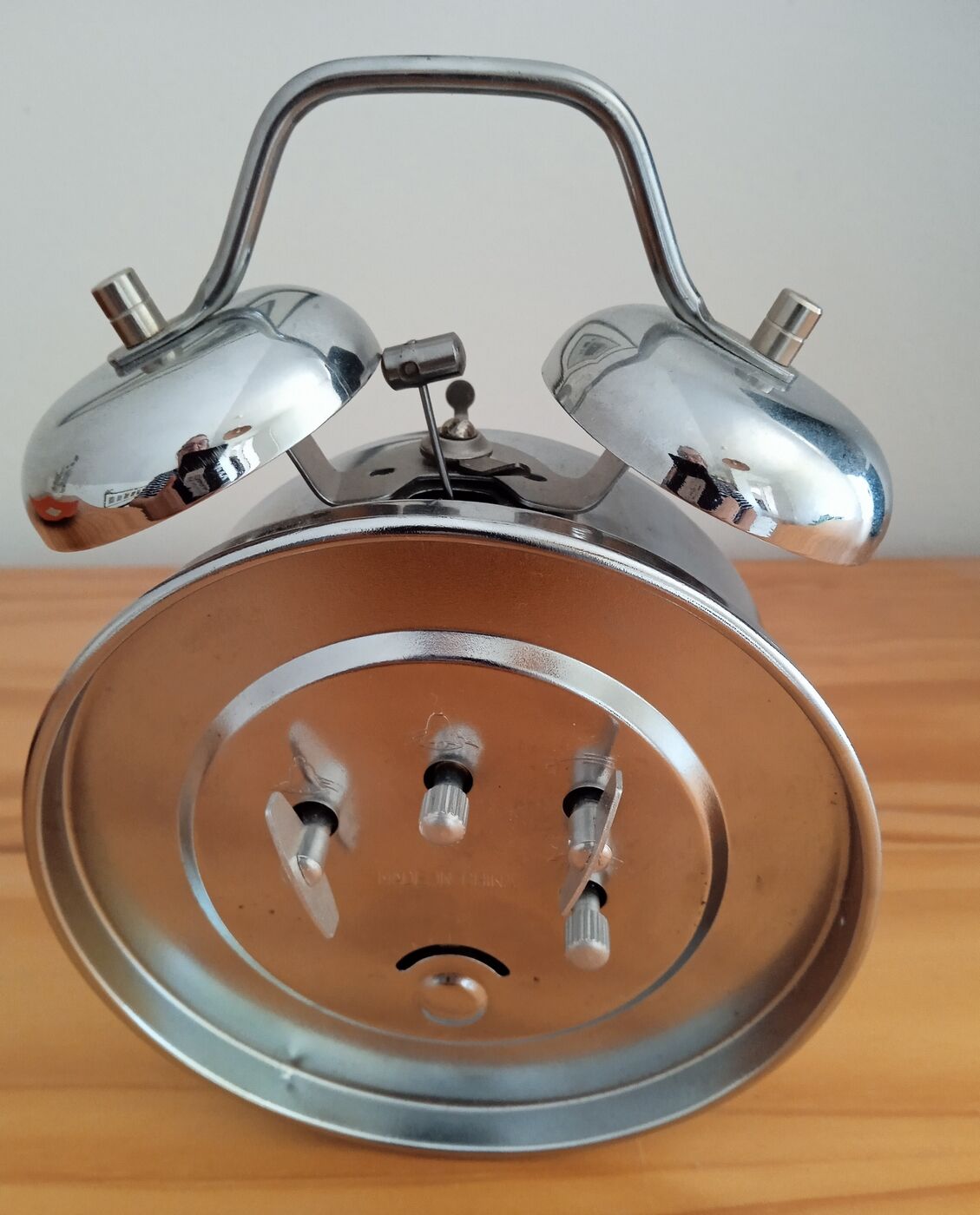 Vintage mechanical alarm clock