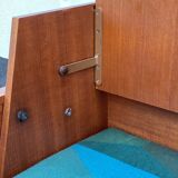 Day bed scandinave en teck 1950/60