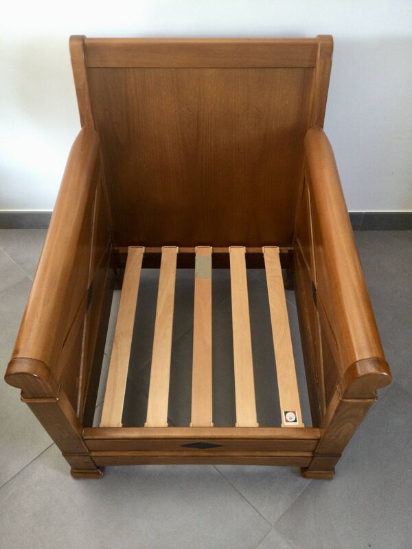 Jacques Leleu - Paire De Fauteuil En Merisier