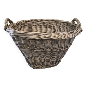 Old wicker basket